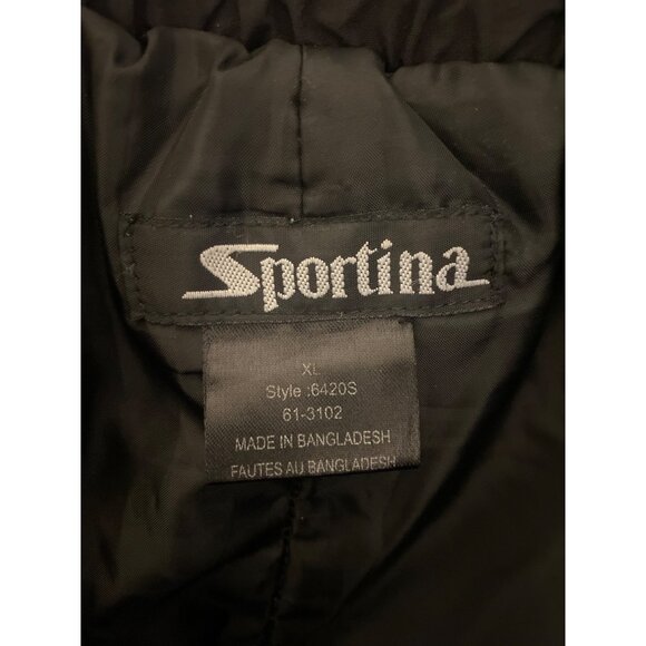 Mens Black Cargo Snow Pants W/ Elastic Waistband Size L - Picture 7 of 8